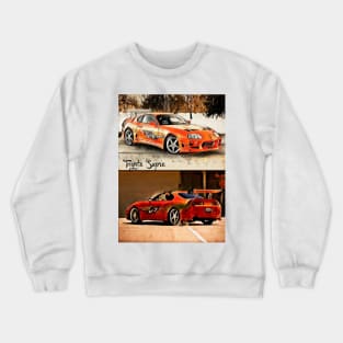 Toyota Supra 2JZ Crewneck Sweatshirt